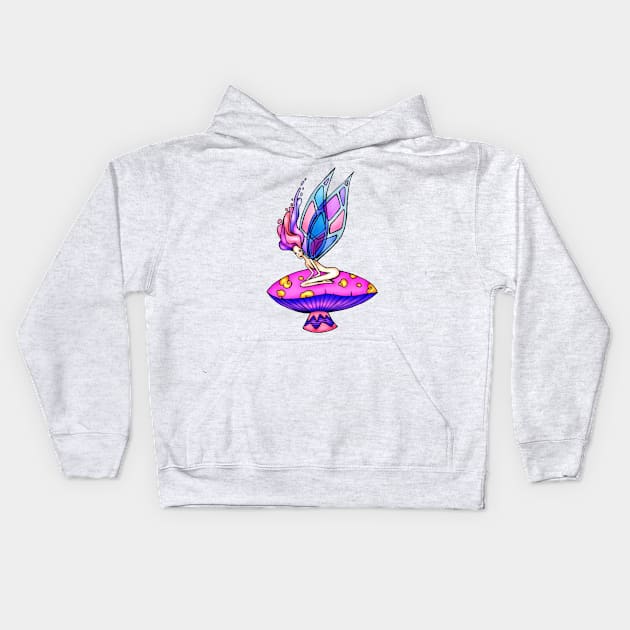 Paster Faerie Kids Hoodie by ogfx